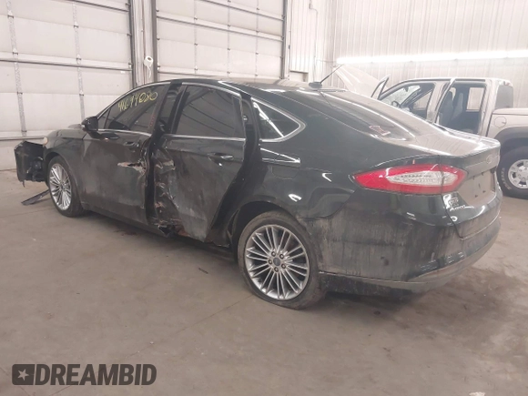 2015 Ford Fusion SE with VIN 3FA6P0HD9FR144173, listed as a IAAI auction lot 41694080 with 108,696 mi miles. Bid and sale history available at carsss.com. Image 3.