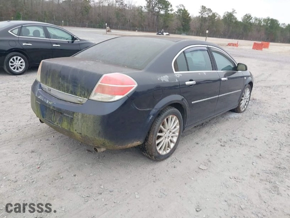 2008 Saturn Aura XR with VIN 1G8ZV57748F142718, listed as a IAAI auction lot 41510143 with NaN miles. Bid and sale history available at carsss.com. Image 4.