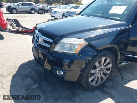 2010 Mercedes-Benz GLK 350 with VIN WDCGG5GB5AF439881, listed as a IAAI auction lot 42202831 with 157,879 mi miles and . Bid and sale history available at DreamBid. Image 6.