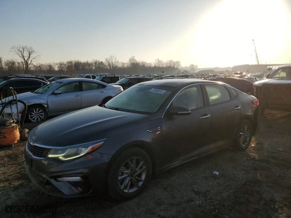 2020 Kia Optima LX with VIN 5XXGT4L37LG435636, listed as a Copart auction lot 47985015 with 46,610 mi miles and Salvage Title. Bid and sale history available at carsss.com. Image 1.