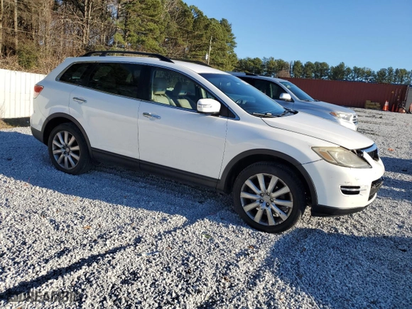 2007 Mazda CX-9 Grand Touring with VIN JM3TB28Y470114100, listed as a Copart auction lot 86813244 with 276,477 mi miles and Salvage Title. Bid and sale history available at carsss.com. Image 4.