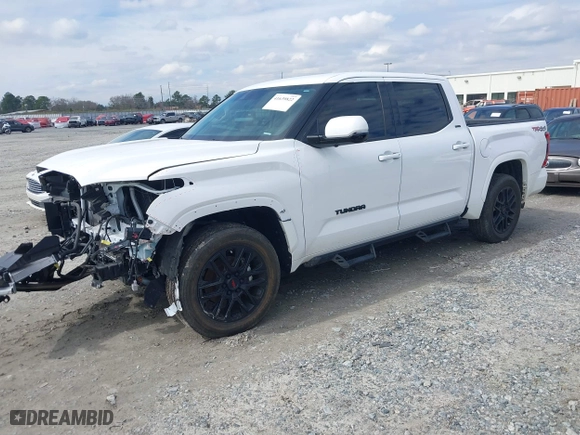 2023 Toyota Tundra 4WD SR5 with VIN 5TFLA5DB8PX080782, listed as a IAAI auction lot 41639822 with 18,896 mi miles. Bid and sale history available at carsss.com. Image 17.