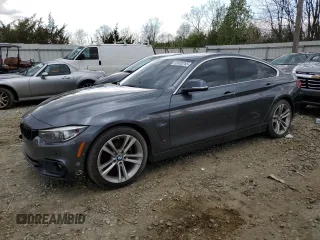 2018 BMW 4 Series 430i with VIN WBA4J1C53JBG79411, listed as a Copart auction lot 53403765 with 45,974 mi miles and Clean Title. Bid and sale history available at carsss.com. Image 1.