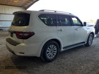 2023 Nissan Armada SV with VIN JN8AY2AC3P9180098, listed as a Copart auction lot 71536714 with 14,230 mi miles and Salvage Title. Bid and sale history available at carsss.com. Image 3.
