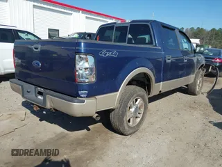 2008 Ford F-150 XLT with VIN 1FTPW14V98KC56114, listed as a IAAI auction lot 41785292 with 165,759 mi miles. Bid and sale history available at carsss.com. Image 4.