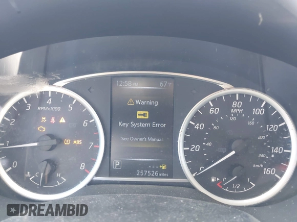 2016 Nissan Sentra S with VIN 3N1AB7AP8GL647670, listed as a IAAI auction lot 42141355 with 257,526 mi miles. Bid and sale history available at carsss.com. Image 7.