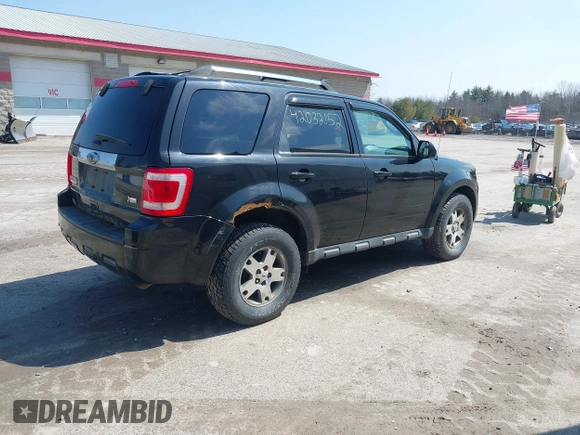 2011 Ford Escape Limited with VIN 1FMCU9EG5BKC33192, listed as a IAAI auction lot 42032152 with 160,745 mi miles. Bid and sale history available at carsss.com. Image 4.