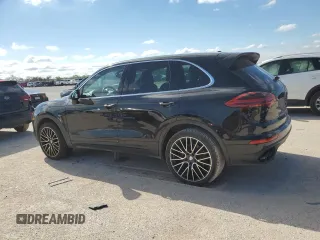 2018 Porsche Cayenne with VIN WP1AA2A27JKA04421, listed as a Copart auction lot 71092514 with 57,295 mi miles and Salvage title. Bid and sale history available at DreamBid. Image 2.