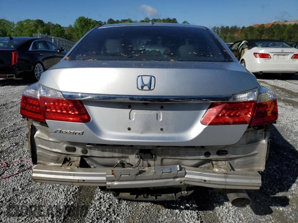 2013 Honda Accord Sdn EX-L with VIN 1HGCR2F86DA116154, listed as a Copart auction lot 52411135 with 251,395 mi miles and Salvage Title. Bid and sale history available at carsss.com. Image 6.