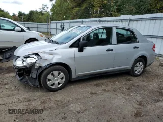 2010 Nissan Versa 1.6 with VIN 3N1CC1AP7AL457983, listed as a Copart auction lot 70899594 with 184,196 mi miles and Salvage Title. Bid and sale history available at carsss.com. Image 1.