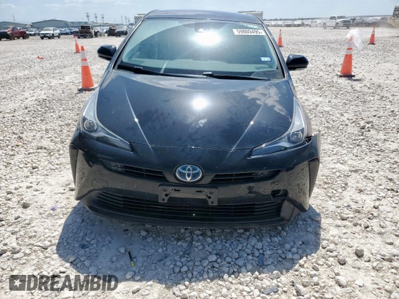 2019 Toyota Prius L Eco with VIN JTDKARFU0K3083516, listed as a Copart auction lot 59800495 with Not provided miles and Salvage title. Bid and sale history available at DreamBid. Image 5.