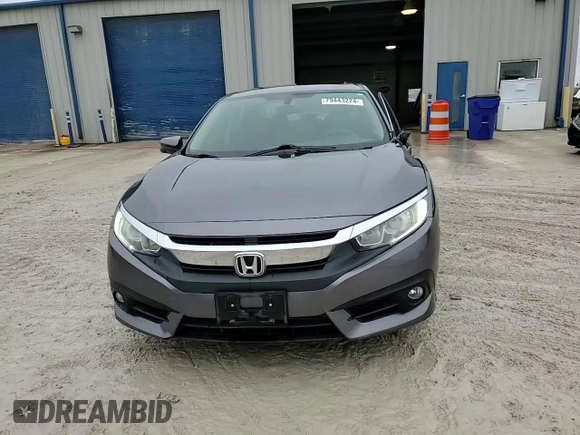 2017 Honda Civic EX-T with VIN 19XFC1E33HE002225, listed as a Copart auction lot 79443224 with 138,738 mi miles and Salvage Title. Bid and sale history available at DreamBid. Image 13.