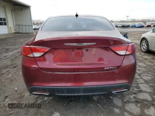 2016 Chrysler 200 S with VIN 1C3CCCBB8GN184965, listed as a Copart auction lot 46622255 with 39,643 mi miles and Salvage Title. Bid and sale history available at carsss.com. Image 6.