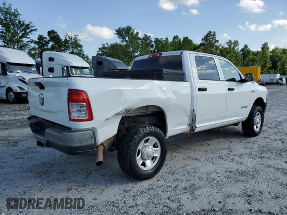 2019 Ram 2500 Tradesman with VIN 3C6UR5CJ2KG574713, listed as a Copart auction lot 55253635 with 159,485 mi miles and Clean Title. Bid and sale history available at carsss.com. Image 3.
