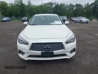 2023 Infiniti Q50 Luxe with VIN JN1EV7BR5PM541157, listed as a IAAI auction lot 42452178 with 60,271 mi miles and . Bid and sale history available at DreamBid. Image 12.