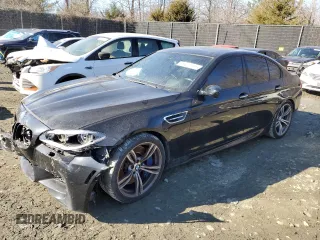 2016 BMW M5 with VIN WBSFV9C52GD595873, listed as a Copart auction lot 42363905 with 45,344 mi miles and Clean Title. Bid and sale history available at carsss.com. Image 1.