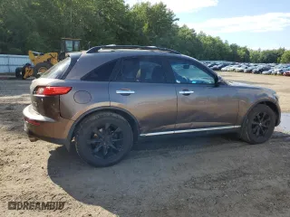 2008 Infiniti FX35 with VIN JNRAS08W08X205439, listed as a Copart auction lot 68910754 with 198,007 mi miles and Salvage Title. Bid and sale history available at carsss.com. Image 3.