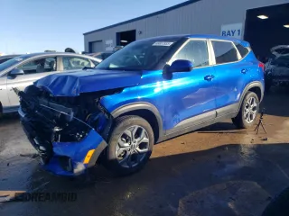 2024 Kia Seltos LX with VIN KNDEPCAA9R7551056, listed as a Copart auction lot 46837835 with 13,012 mi miles and Salvage Title. Bid and sale history available at carsss.com. Image 1.