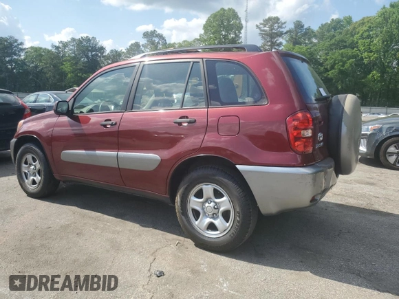 2005 Toyota RAV4 with VIN JTEGD20V250059905, listed as a Copart auction lot 54975395 with 234,815 mi miles and Clean Title. Bid and sale history available at DreamBid. Image 2.