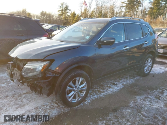 2014 Nissan Rogue S with VIN 5N1AT2MV5EC775196, listed as a IAAI auction lot 41437313 with 130,041 mi miles. Bid and sale history available at carsss.com. Image 2.