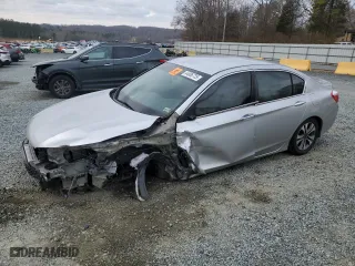 2015 Honda Accord Sedan LX with VIN 1HGCR2F34FA187926, listed as a Copart auction lot 44886725 with 118,335 mi miles and Salvage Title. Bid and sale history available at carsss.com. Image 1.