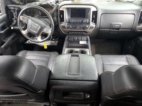 2015 GMC Sierra 2500HD available WiFi Denali with VIN 1GT120E89FF658015, listed as a Copart auction lot 45492424 with 0 mi miles and Non Repairable. Bid and sale history available at carsss.com. Image 8.