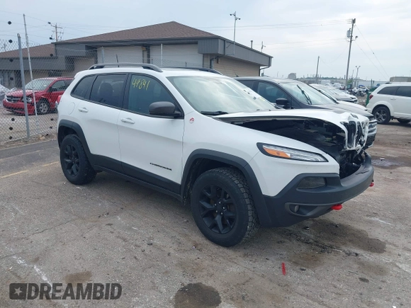 2017 Jeep Cherokee Trailhawk с VIN 1C4PJMBS9HW551666, выставлен на аукционе IAAI как лот 42429841 с пробегом 146 632 миль миль и . История ставок и продаж доступна на DreamBid. Изображение 1.