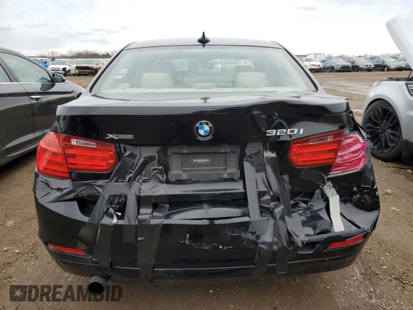 2015 BMW 3 Series 320i xDrive with VIN WBA3C3C52FP665041, listed as a Copart auction lot 51514605 with 163,732 mi miles and Salvage Title. Bid and sale history available at carsss.com. Image 6.