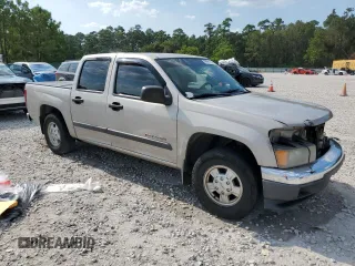 2004 GMC Canyon 1SB SLE Z85 with VIN 1GTCS136348152634, listed as a Copart auction lot 66582504 with 193,267 mi miles and Salvage Title. Bid and sale history available at carsss.com. Image 4.