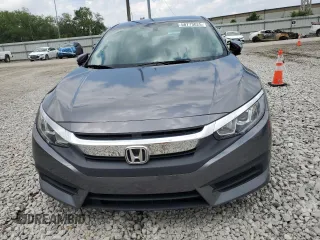 2017 Honda Civic LX with VIN 19XFC2F55HE070967, listed as a Copart auction lot 58773025 with 81,177 mi miles and Salvage title. Bid and sale history available at DreamBid. Image 5.