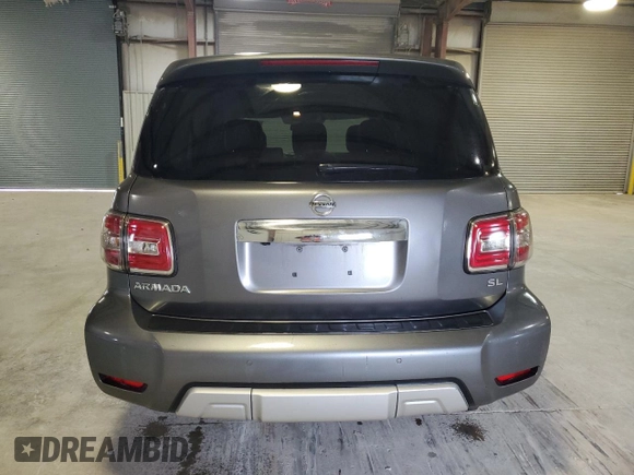 2018 Nissan Armada SL with VIN JN8AY2ND3JX003170, listed as a Copart auction lot 52529184 with 138,649 mi miles. Bid and sale history available at carsss.com. Image 6.