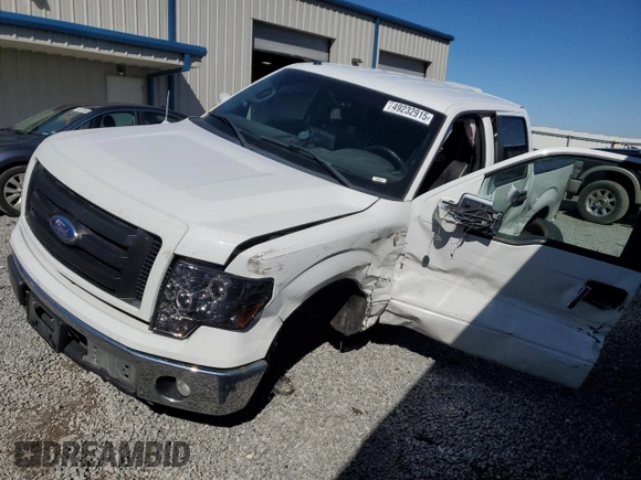 2014 Ford F-150 XL with VIN 1FTFW1ET8EKF83494, listed as a Copart auction lot 49232915 with 137,428 mi miles and Salvage Title. Bid and sale history available at carsss.com. Image 1.