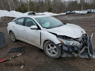 2021 Nissan Sentra SV with VIN 3N1AB8CV9MY206355, listed as a Copart auction lot 47235935 with 50,861 mi miles and Salvage Title. Bid and sale history available at carsss.com. Image 4.