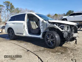 2016 Infiniti QX60 with VIN 5N1AL0MM9GC511705, listed as a Copart auction lot 87433274 with 129,269 mi miles and Salvage Title. Bid and sale history available at DreamBid. Image 4.