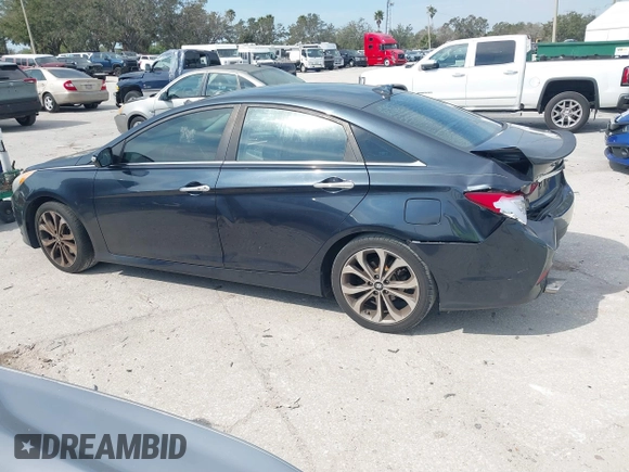 2014 Hyundai Sonata Limited with VIN 5NPEC4AB0EH935405, listed as a IAAI auction lot 41519802 with 159,707 mi miles and . Bid and sale history available at DreamBid. Image 14.
