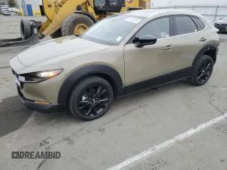 2024 Mazda CX-30 2.5 Carbon Turbo with VIN 3MVDMBXY2RM675905, listed as a Copart auction lot 44248295 with 1,836 mi miles and Salvage Title. Bid and sale history available at carsss.com. Image 1.