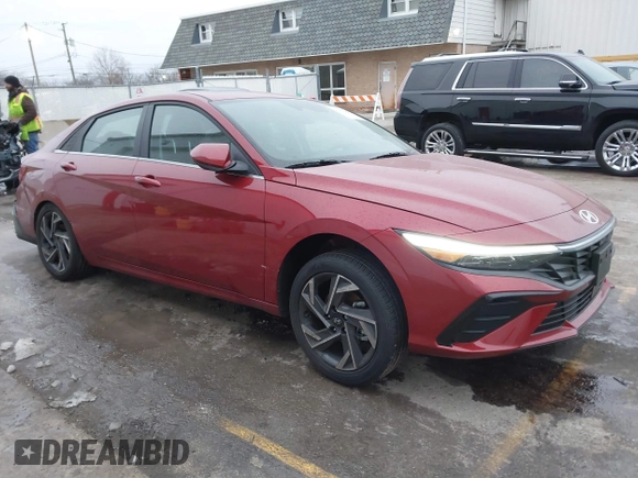2025 Hyundai Elantra SEL Convenience z VIN KMHLS4DG4SU881217, wystawiony jako IAAI lot #41172300 z przebiegiem 1 418 mil mil oraz . Historia ofert i sprzedaży dostępna na DreamBid. Obrazek 1.