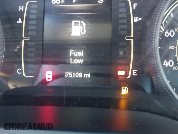 2017 Jeep Cherokee Latitude with VIN 1C4PJMCS1HW525240, listed as a IAAI auction lot 41680409 with 75,109 mi miles. Bid and sale history available at carsss.com. Image 16.