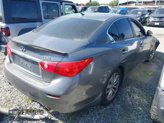 2017 Infiniti Q50 Premium with VIN JN1EV7APXHM743302, listed as a IAAI auction lot 40566036 with Not Provided miles and . Bid and sale history available at carsss.com. Image 4.
