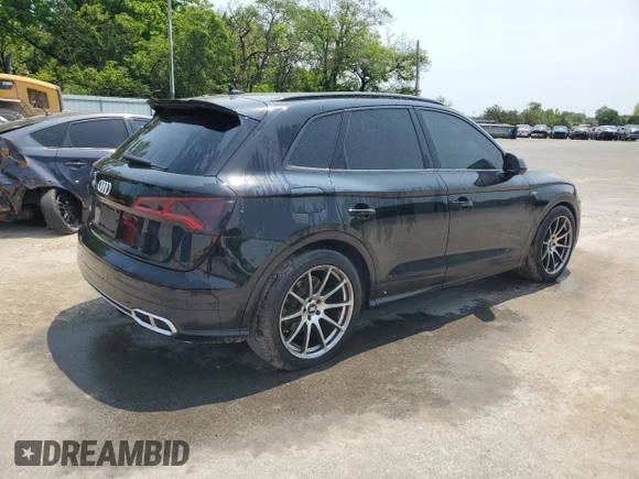 2018 Audi SQ5 Premium Plus с VIN WA1A4AFY3J2202889, выставлен на аукционе Copart как лот 58753185 с пробегом 32 574 миль миль и Чистый • Clean title. История ставок и продаж доступна на DreamBid. Изображение 3.
