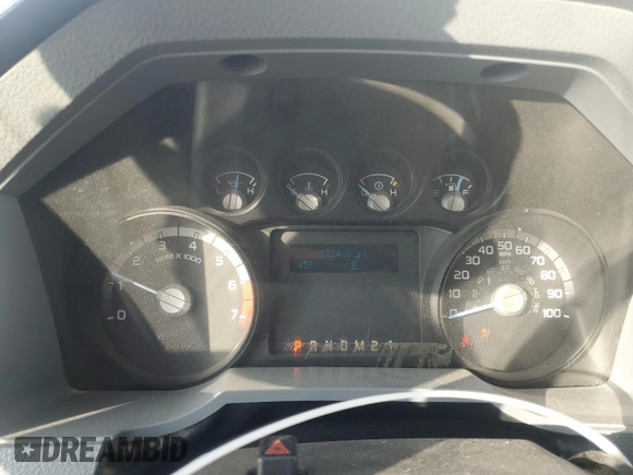 2015 Ford F-250 XLT with VIN 1FT7X2A65FEA41700, listed as a Copart auction lot 42645615 with 172,430 mi miles and Salvage title. Bid and sale history available at DreamBid. Image 9.