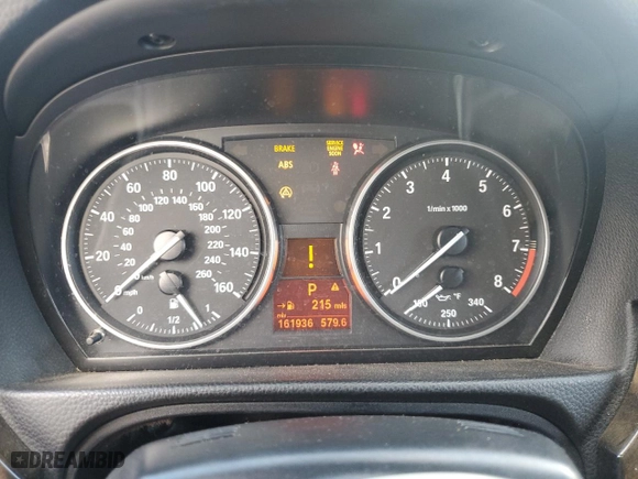 2008 BMW 3 Series 328i with VIN WBAWL13508PX19960, listed as a Copart auction lot 73827354 with 161,936 mi miles and Non Repairable. Bid and sale history available at carsss.com. Image 9.