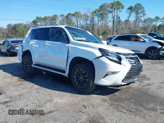 2023 Lexus GX with VIN JTJAM7BX7P5380962, listed as a IAAI auction lot 41395773 with 41,587 mi miles. Bid and sale history available at carsss.com. Image 1.