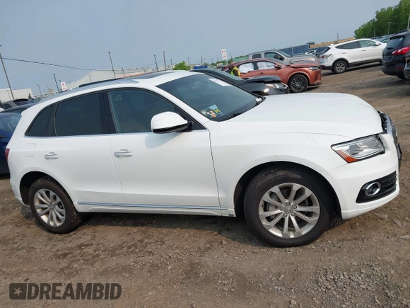 2017 Audi Q5 Premium with VIN WA1C2AFP2HA073551, listed as a IAAI auction lot 42411730 with 46,429 mi miles and . Bid and sale history available at DreamBid. Image 13.