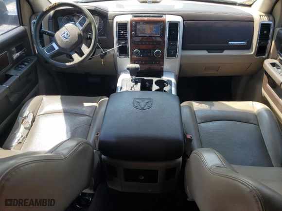 2009 Dodge Ram 1500 Laramie with VIN 1D3HB13T49J521861, listed as a Copart auction lot 50819025 with 201,358 mi miles and Non Repairable. Bid and sale history available at carsss.com. Image 8.