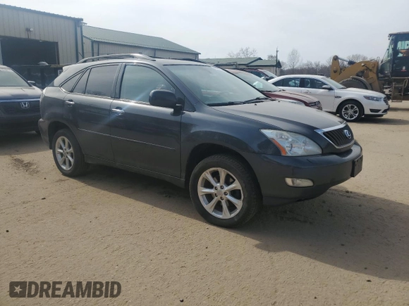 2009 Lexus RX 350 with VIN 2T2HK31U89C116769, listed as a Copart auction lot 49159345 with 200,797 mi miles and Salvage Title. Bid and sale history available at DreamBid. Image 4.
