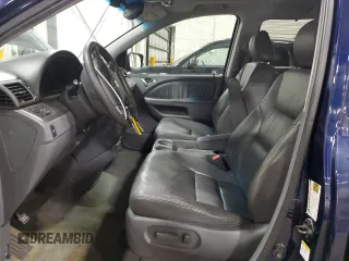 2005 Honda Odyssey EX-L with VIN 5FNRL38625B024415, listed as a Copart auction lot 52380955 with 182,660 mi miles and Salvage Title. Bid and sale history available at carsss.com. Image 7.
