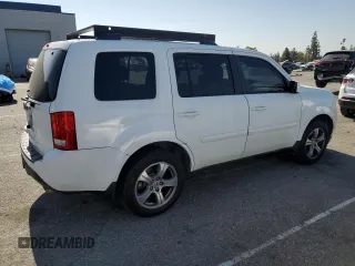 2013 Honda Pilot EX-L with VIN 5FNYF3H6XDB021280, listed as a Copart auction lot 56785535 with 256,649 mi miles and Salvage title. Bid and sale history available at DreamBid. Image 3.