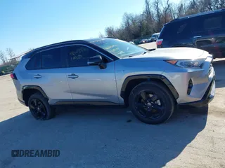 2021 Toyota RAV4 Hybrid XSE with VIN 4T3E6RFV7MU033736, listed as a IAAI auction lot 41640884 with 35,563 mi miles and . Bid and sale history available at DreamBid. Image 13.