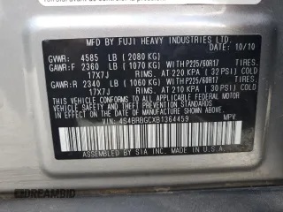 2011 Subaru Outback 2.5i Prem AWP/Pwr Moon with VIN 4S4BRBGCXB1364459, listed as a Copart auction lot 79118704 with 139,542 mi miles and Salvage Title. Bid and sale history available at carsss.com. Image 15.